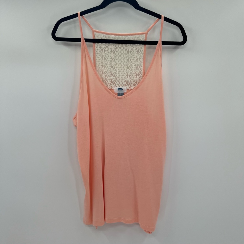 Women’s Old Navy Tank With Crochet Back